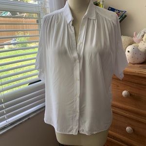 Gap Cotton White shirt